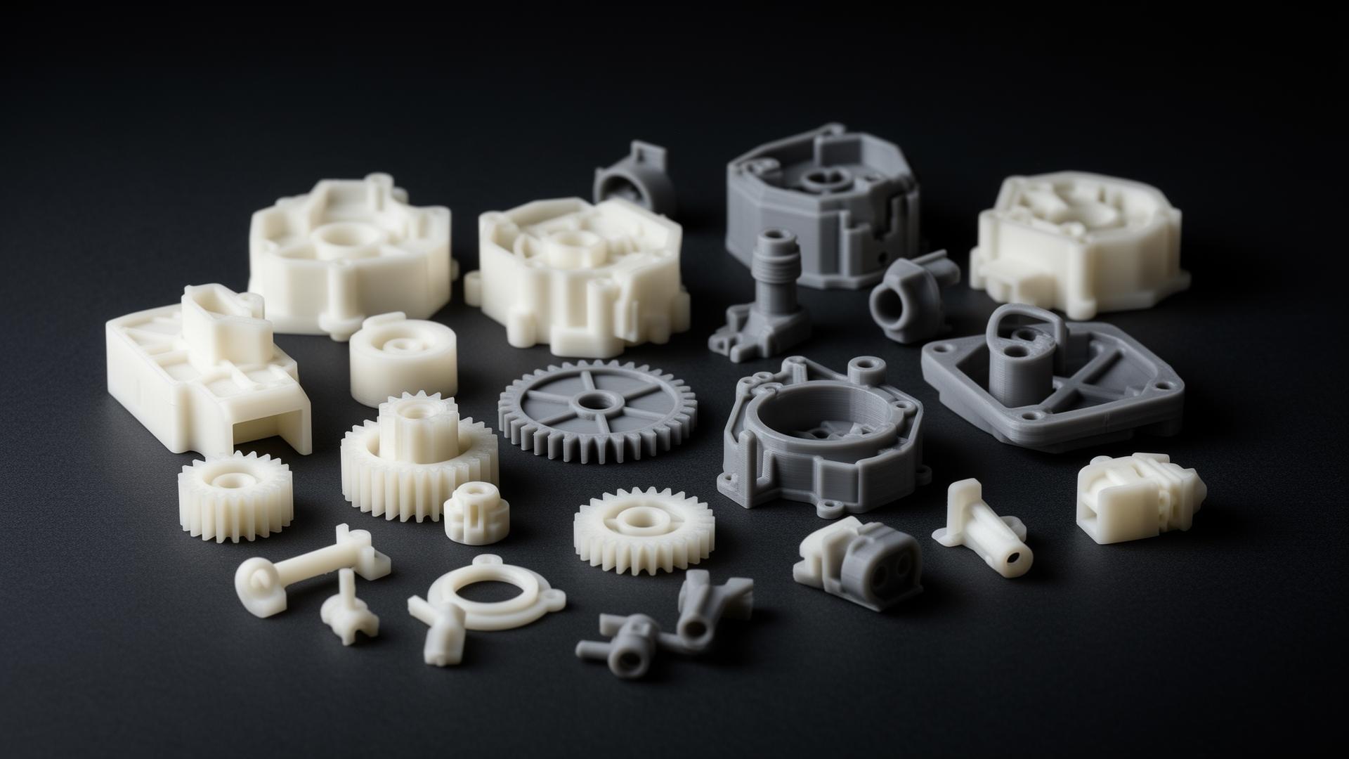 SLS 3D bérnyomtatás – PA12 Nylon ipari alkatrészek gyártása